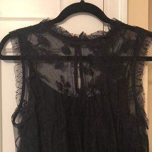 Lace blouse with camisole